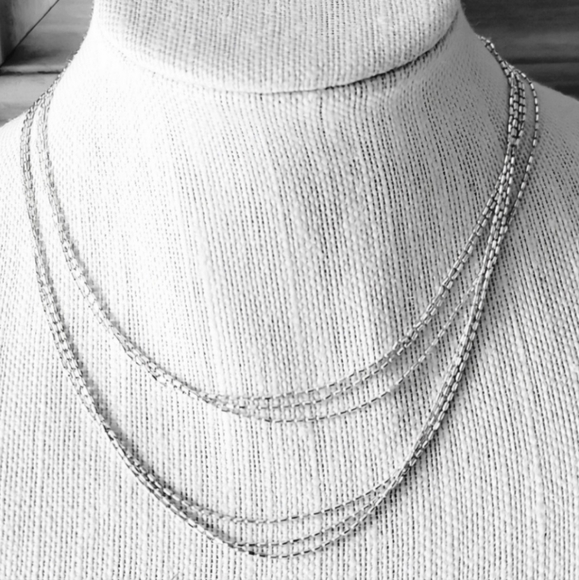 Silpada Jewelry - Silpada Messina Long Sterling Silver Italian Necklace N3335